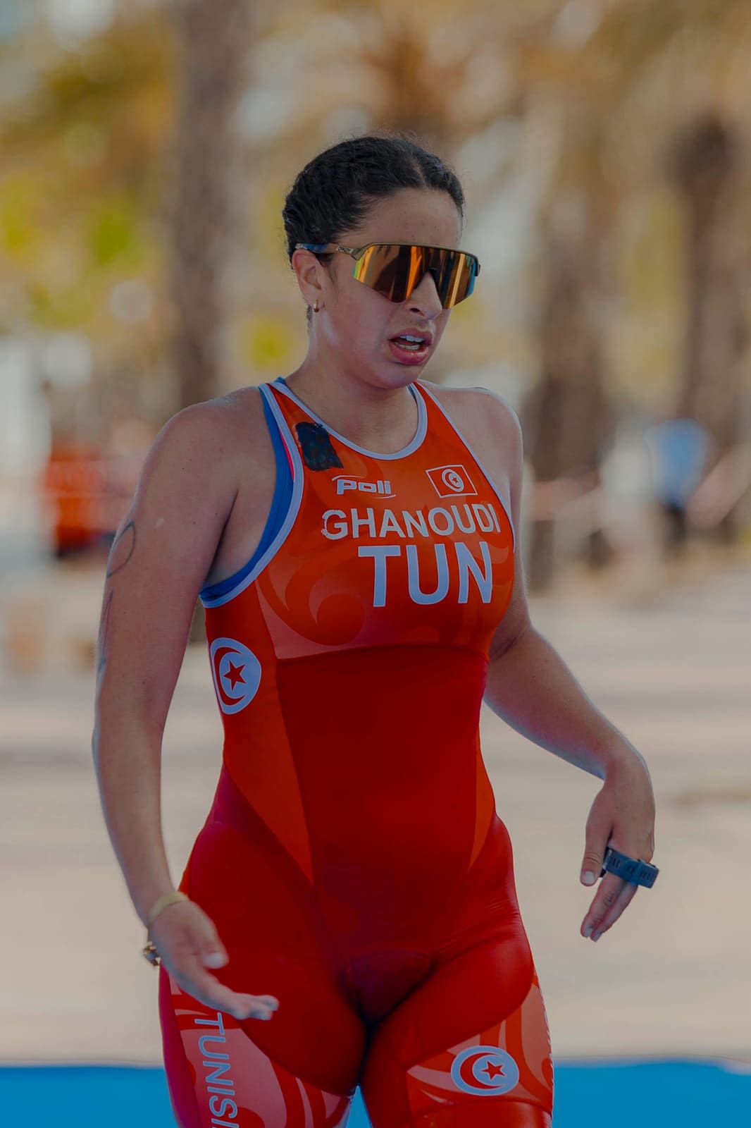 Elissa sous le maillot de la Tunisie